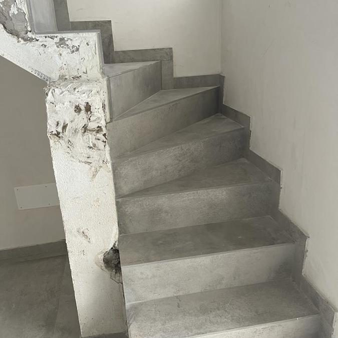 Escalera Antes y Después